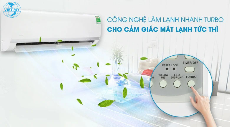 Điều hòa Midea 1 chiều 9.000BTU MSCE-10CRFN8 Inverter